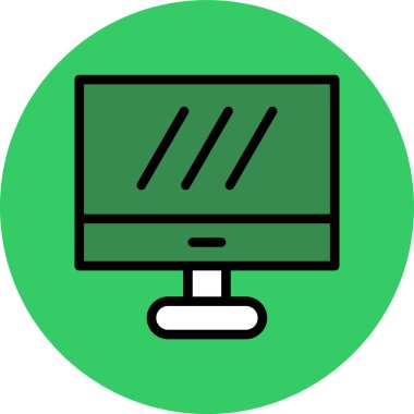 Bilgisayar monitörü. Basit tasarım