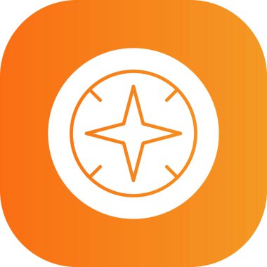 Pusula simgesi vektör resimlemesi