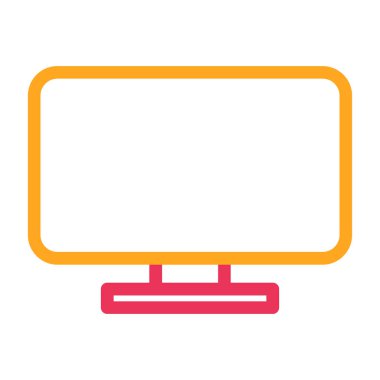 Kolayca düzenlemek veya değiştirmek bilgisayar ekran izole vektör simgesi