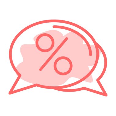 indirimli etiket simgesi, vektör illüstrasyonu