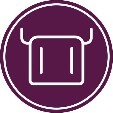 Modern b 'nin vektör illüstrasyonu eksik simgesi