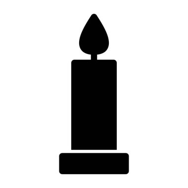 Mum simgesi vektör illüstrasyonu