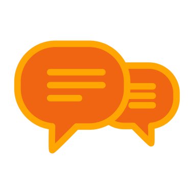 sohbet balonu iletisi izole edilmiş simgesi