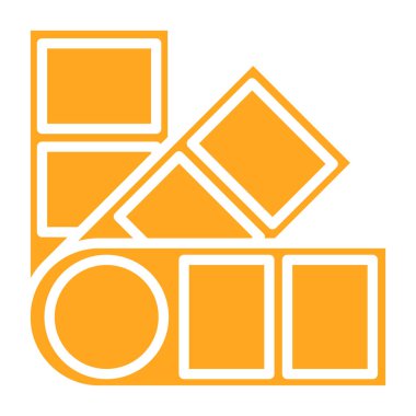 Modern simgenin vektör illüstrasyonu