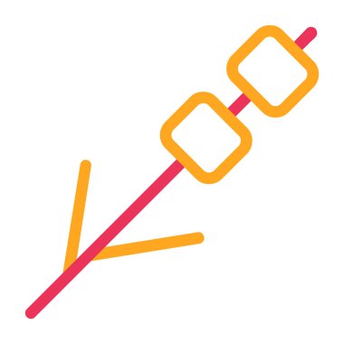 çubuk simgesi vektör illüstrasyonu