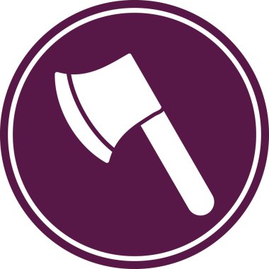 Balta simgesi vektör illüstrasyonu