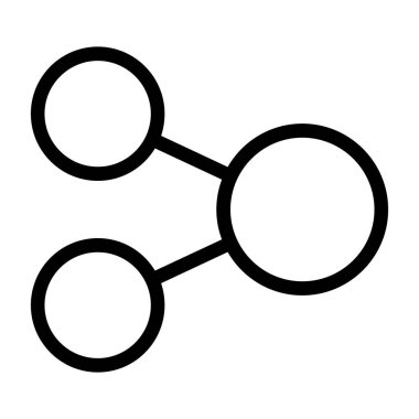 ağ paylaşım simgesi çizimi