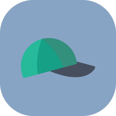 Şapka. Web simgesi vektör illüstrasyonu