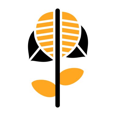 Bir ağacın vektör illüstrasyonu