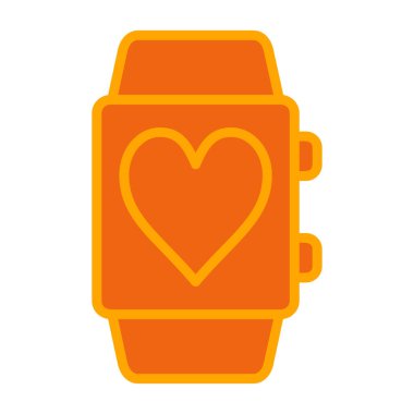 Kalp simgesi, düz stil