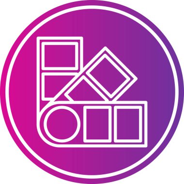 seo modern simgesinin vektör illüstrasyonu