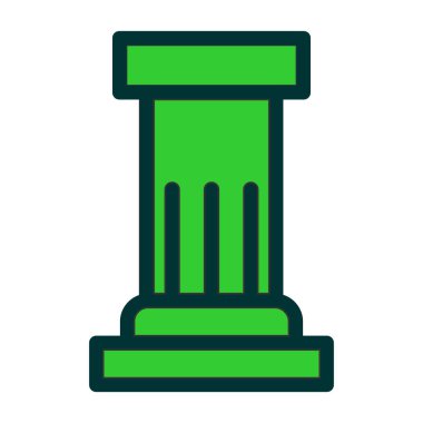 Sütun. Web simgesi basit tasarım