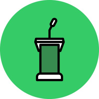 Bir kahve simgesinin vektör çizimi