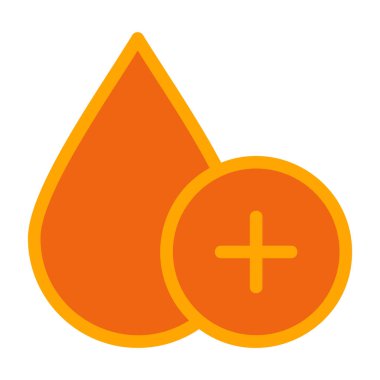 kan damlası vektör çizimi