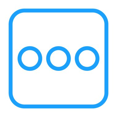 Dur. Web simgesi basit illüstrasyon