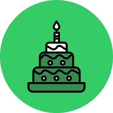 vektör Kek resimleme