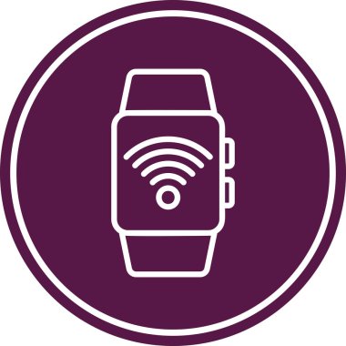 vektör akıllı saat simgesi