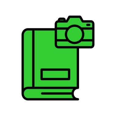 kamera vektör illüstrasyon tasarımı