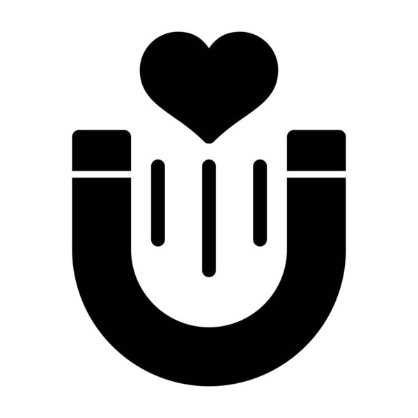 сердце с иконкой плагина, простой стиль