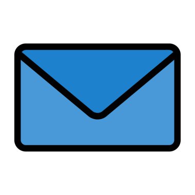 zarf e- posta izole vektör çizelgesi