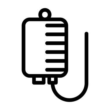 Kablo Vektör Satırı Simge Tasarımı