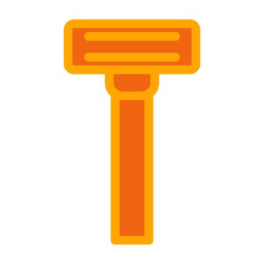 boya silindiri ikonu vektör illüstrasyon grafik tasarımı