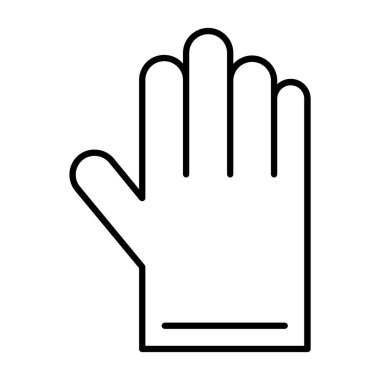 İnsan elinin avuç içi çizgisi biçiminde insan bakımı için vektör tasarımı