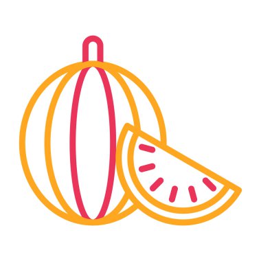 Meyve. Web simgesi basit illüstrasyon