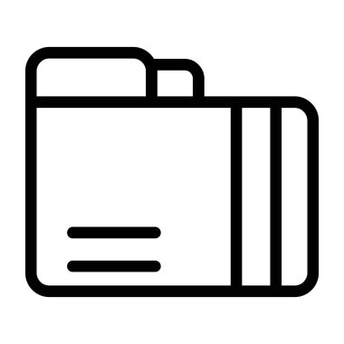 pil vektör çizgisi tasarımı simgesi