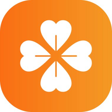 güzel kabartma vektör düz simge