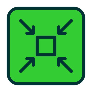 ok simgesi vektör illüstrasyonu