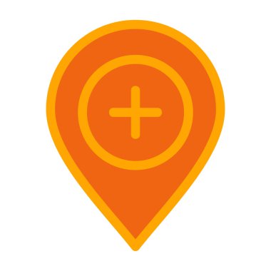 Harita işaretleyici vektör illüstrasyonuName