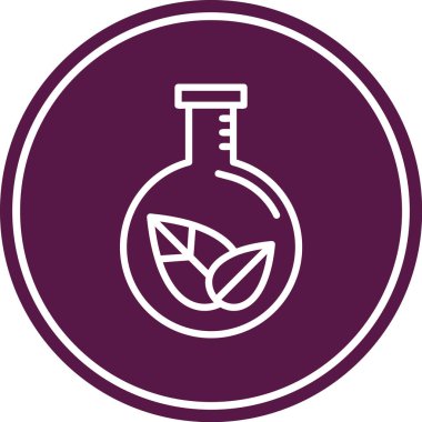 Bir yaprağın vektör illüstrasyonu