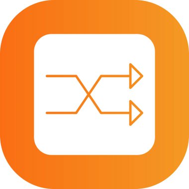 yön ikonu vektör illüstrasyonu