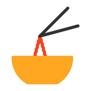 vektör Çin yemek simgesi