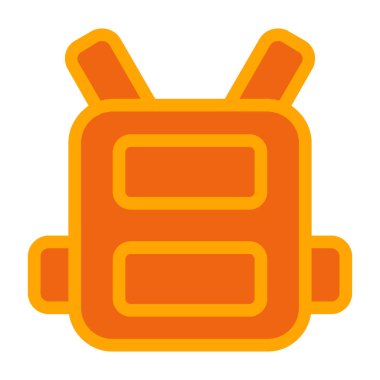 Bilgisayar ekranı. Basit resimleme