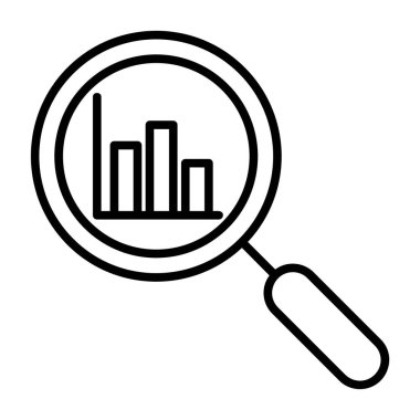 seo modern simgesinin vektör illüstrasyonu