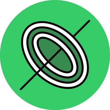 Hedef. Web simgesi basit illüstrasyon