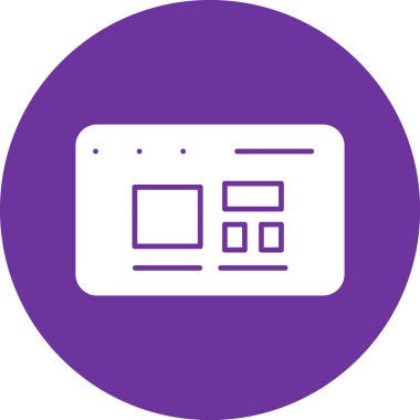 seo modern simgesinin vektör illüstrasyonu