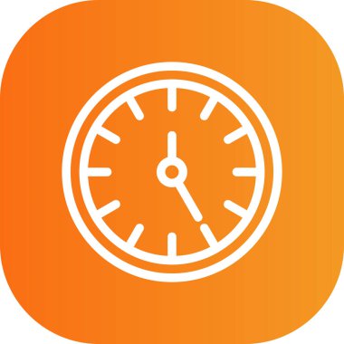 güzel alarmlı saat vektör simgesi