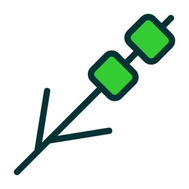 Modern oto tamir simgesinin vektör illüstrasyonu