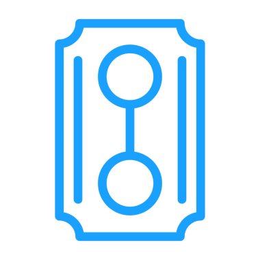 Modern oto tamir simgesinin vektör illüstrasyonu