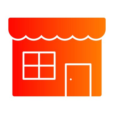 ev simgesi soyut arkaplanda izole edildi