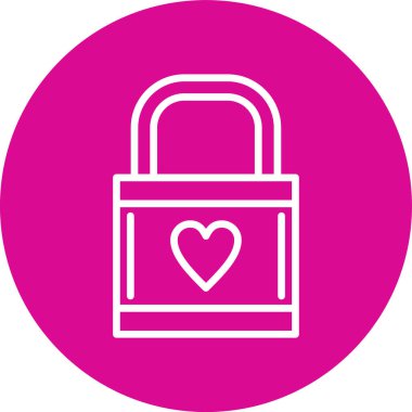 Aşk simgesinin vektör illüstrasyonu