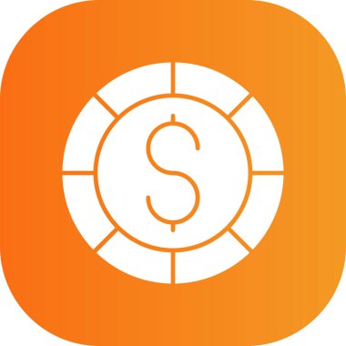 para vektörü simgesi modern illüstrasyon