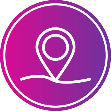 vektör konum haritası çizimi