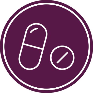 hap ikonu vektör illüstrasyonu