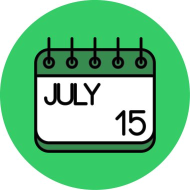 Bir takvim gösteren resim