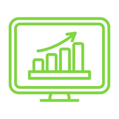 İş simgesinin vektör illüstrasyonu