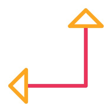 ok simgesi vektör illüstrasyonu